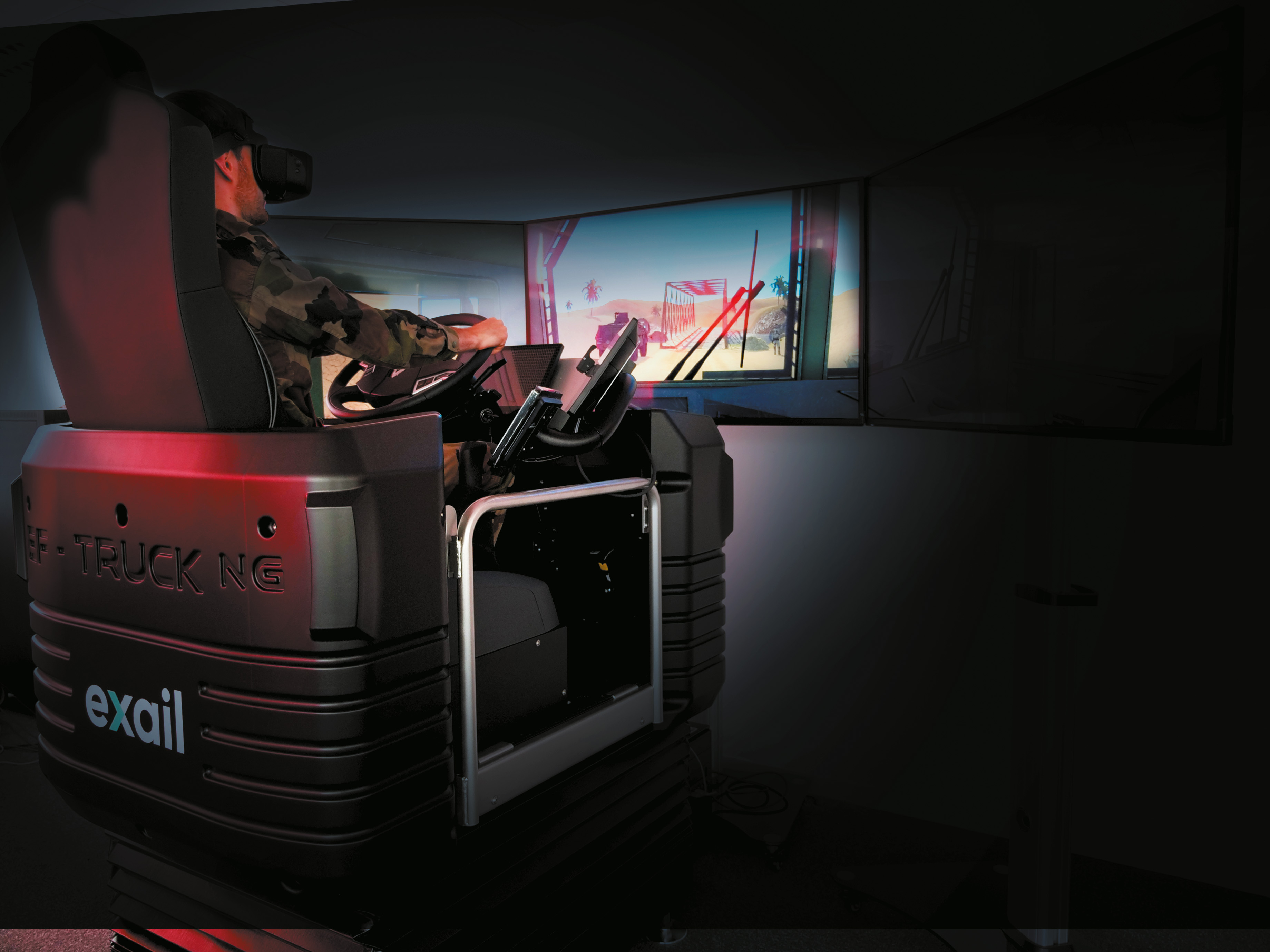 Driving simulator ef truck hd