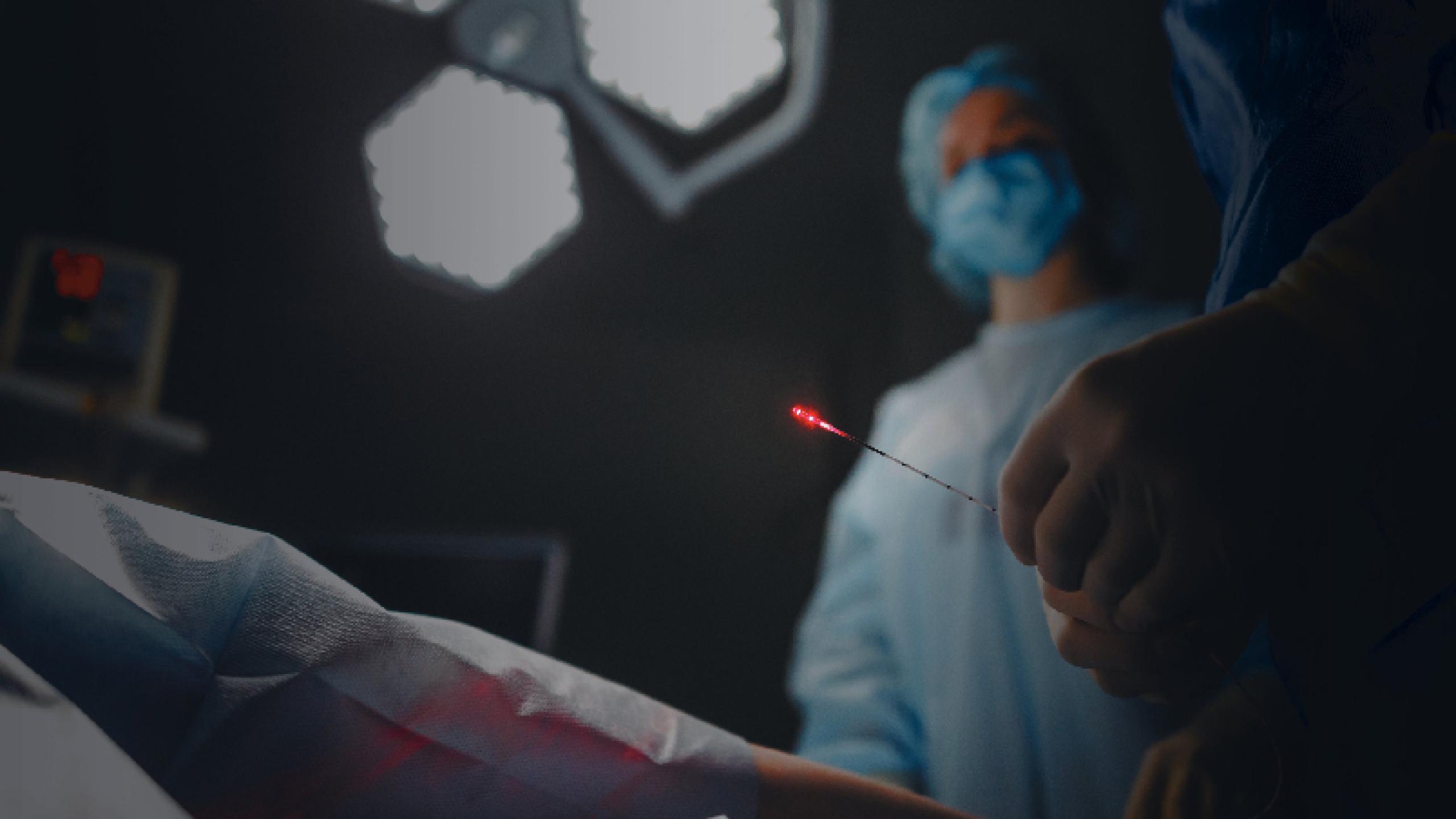 Exail header biomedical laser