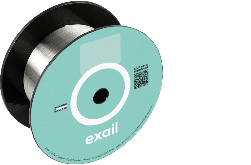 Exail produit bobine optical fibers