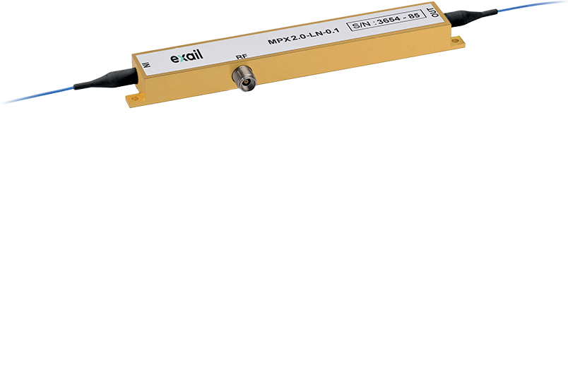 Exail lithium niobate electro optic modulators