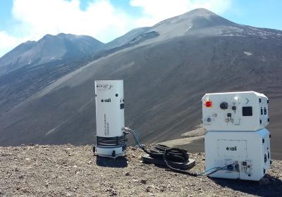 Exail resources customer story a year long field campaign on mount etna to prove the absolute quantum gravimeter value for volcanology