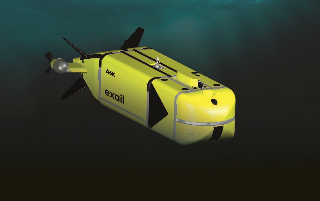 Exail a6k ultra deep auv