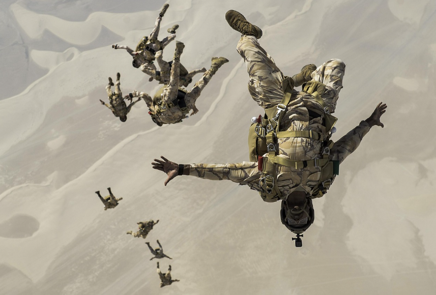 Parachutistes