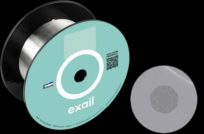 Exail produit anti resonant hollow core fibers