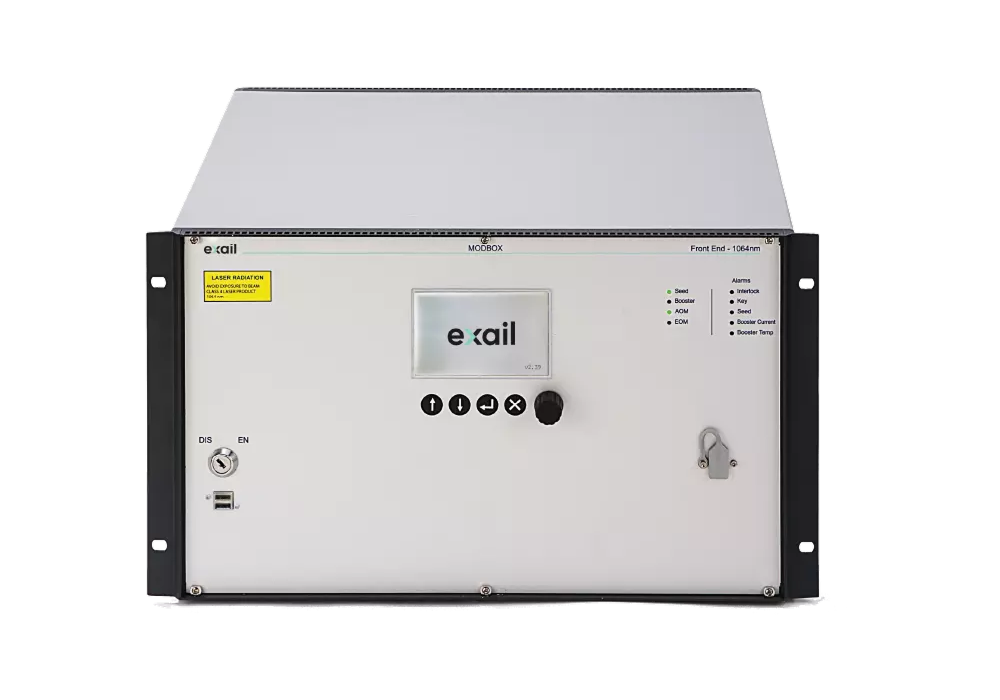 Exail product optical pulse shapper laser front end