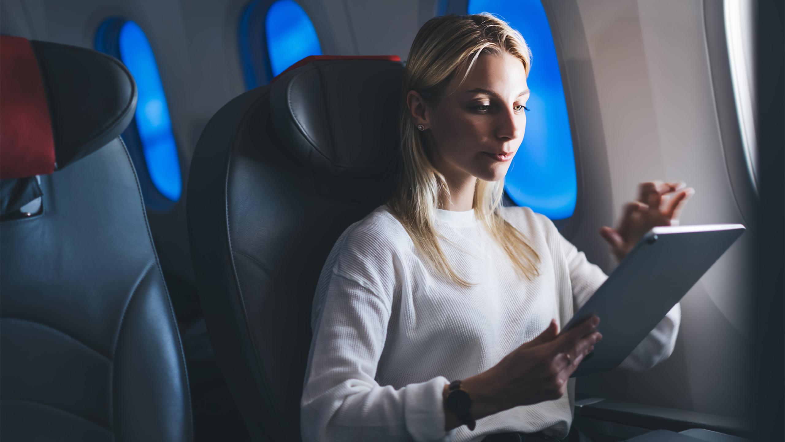Exail header in flight entertainment