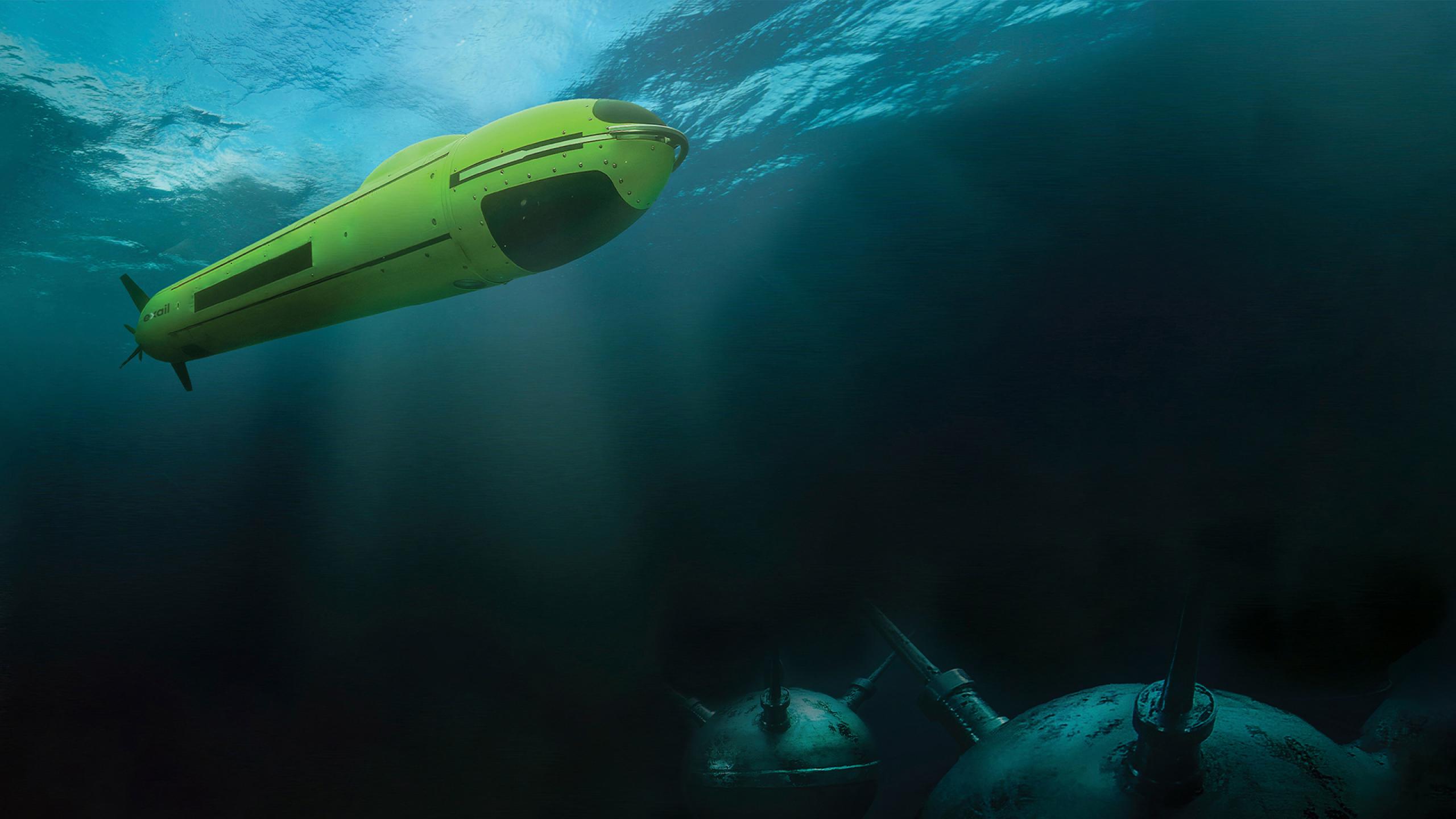 Exail header auv for defense applications