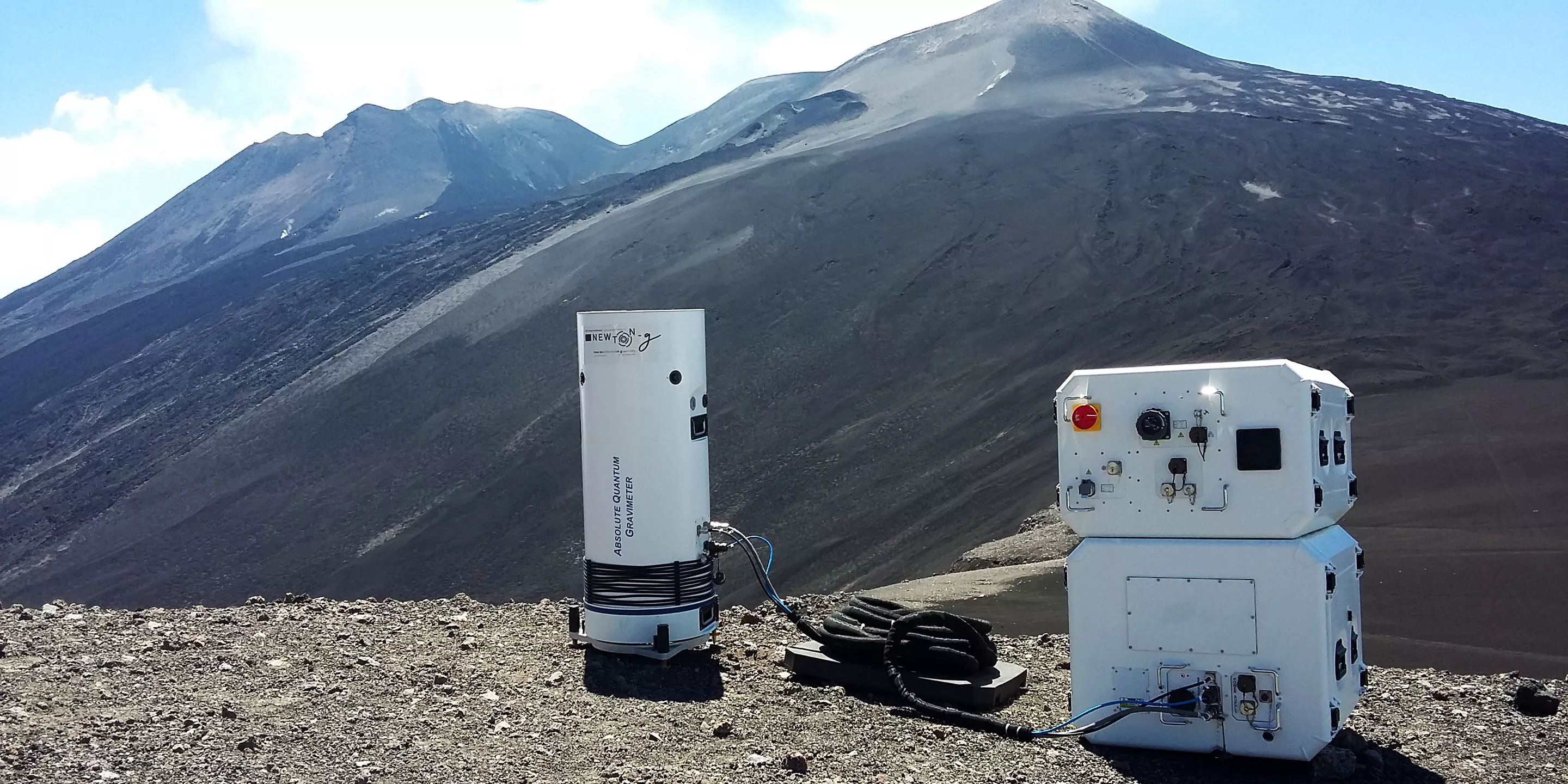 Exail quantum gravimetry etna