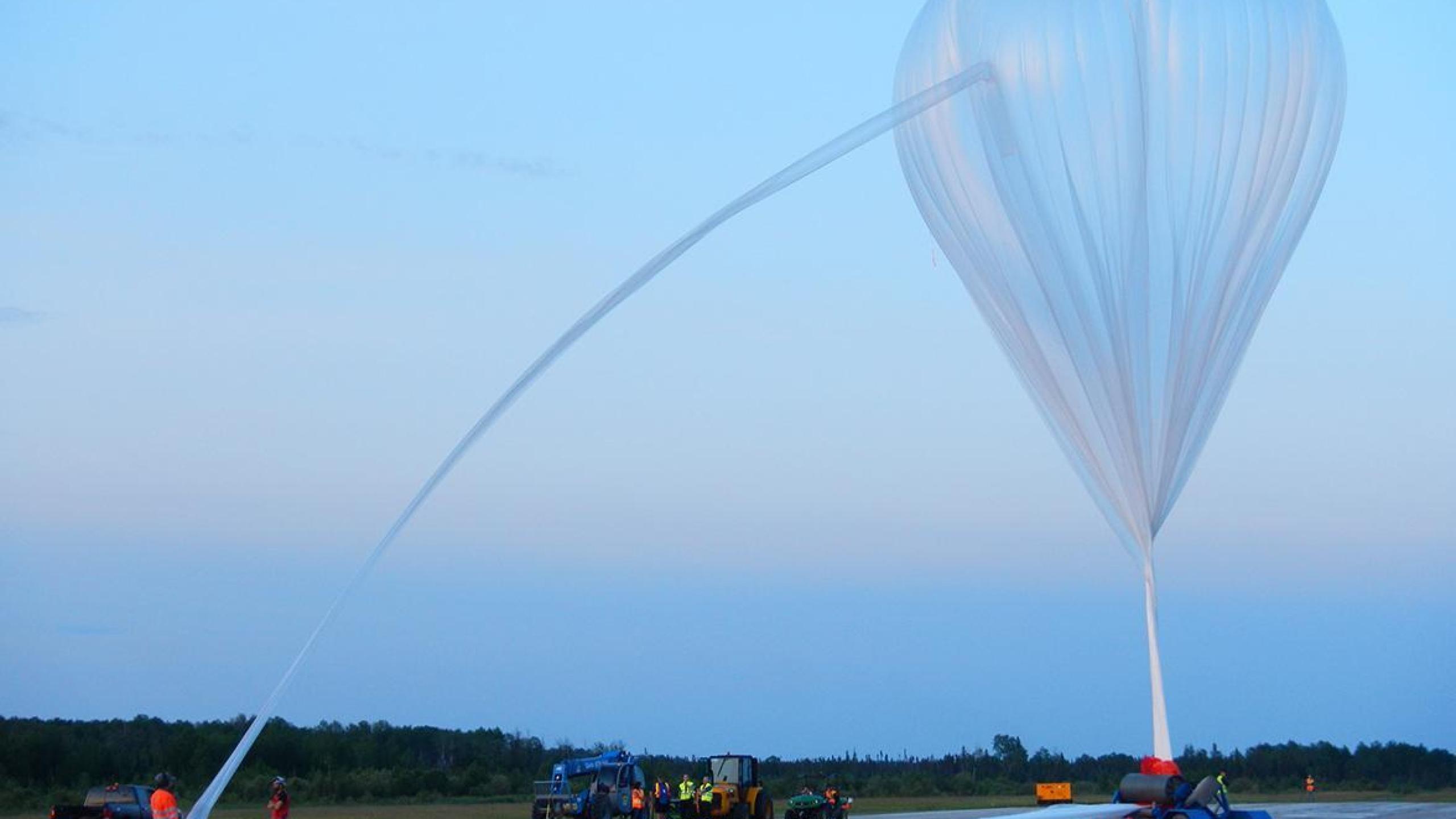 Exail header stratospheric balloon