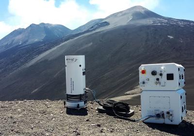 Exail quantum gravimeter volcan