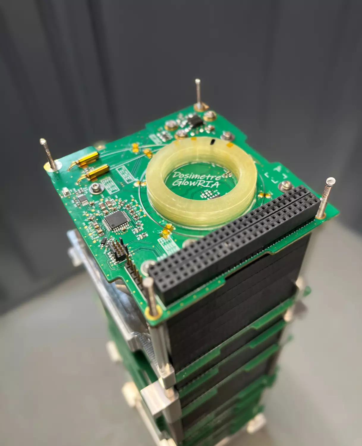 Exail news ensuring continuous radiation monitoring in space with fiber based dosimetry glowria fiber based dosimeter