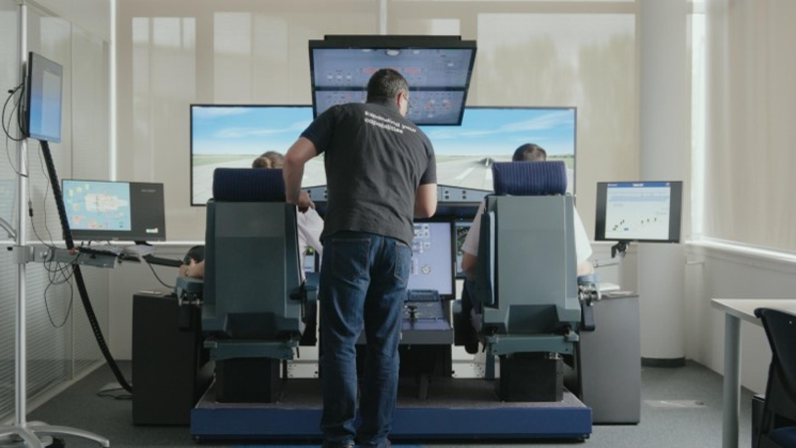 Exail is an expert in flight training simulation delivering immersive solutions for civil and defense applications