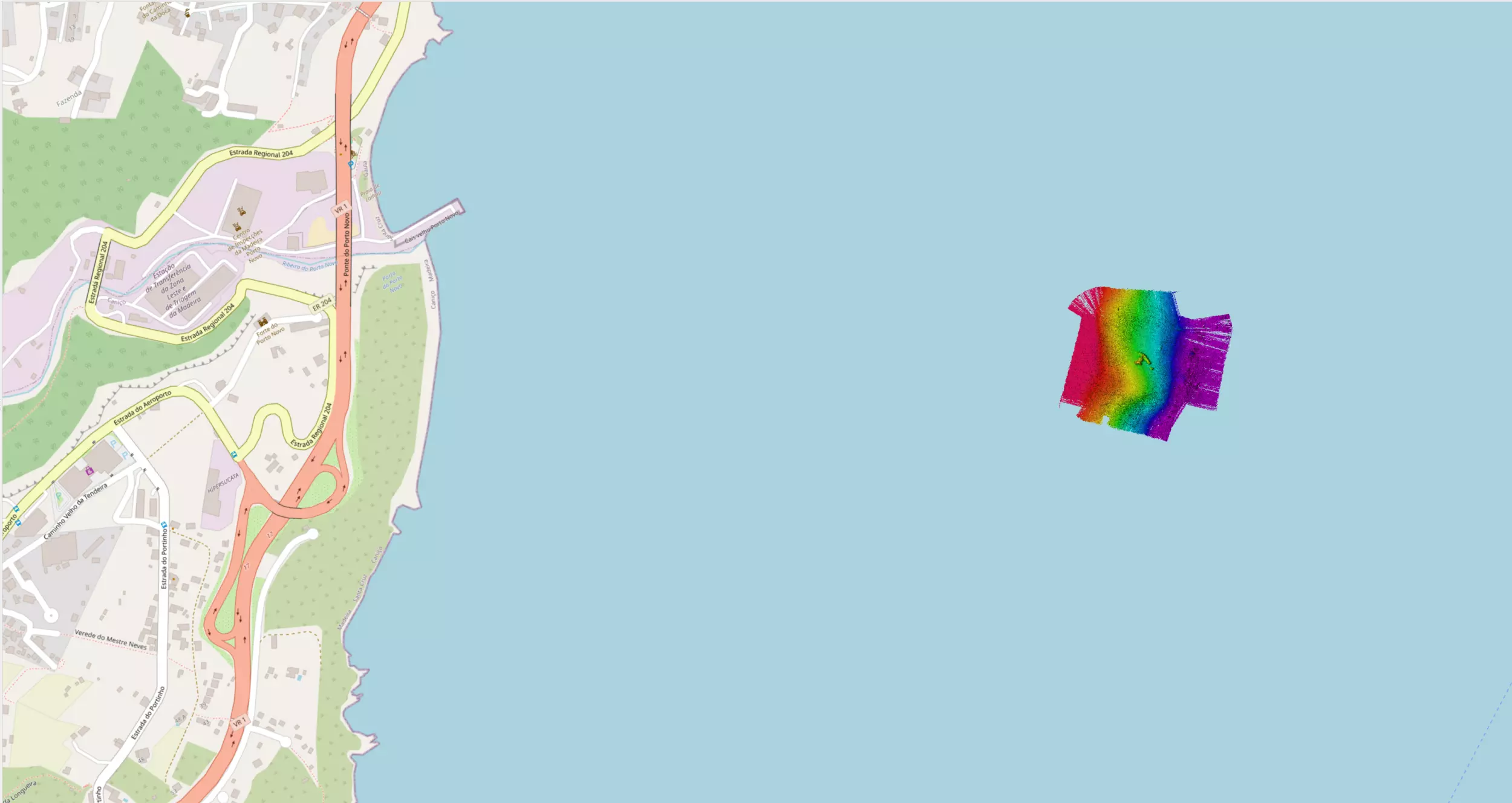 Aviao mapa geral