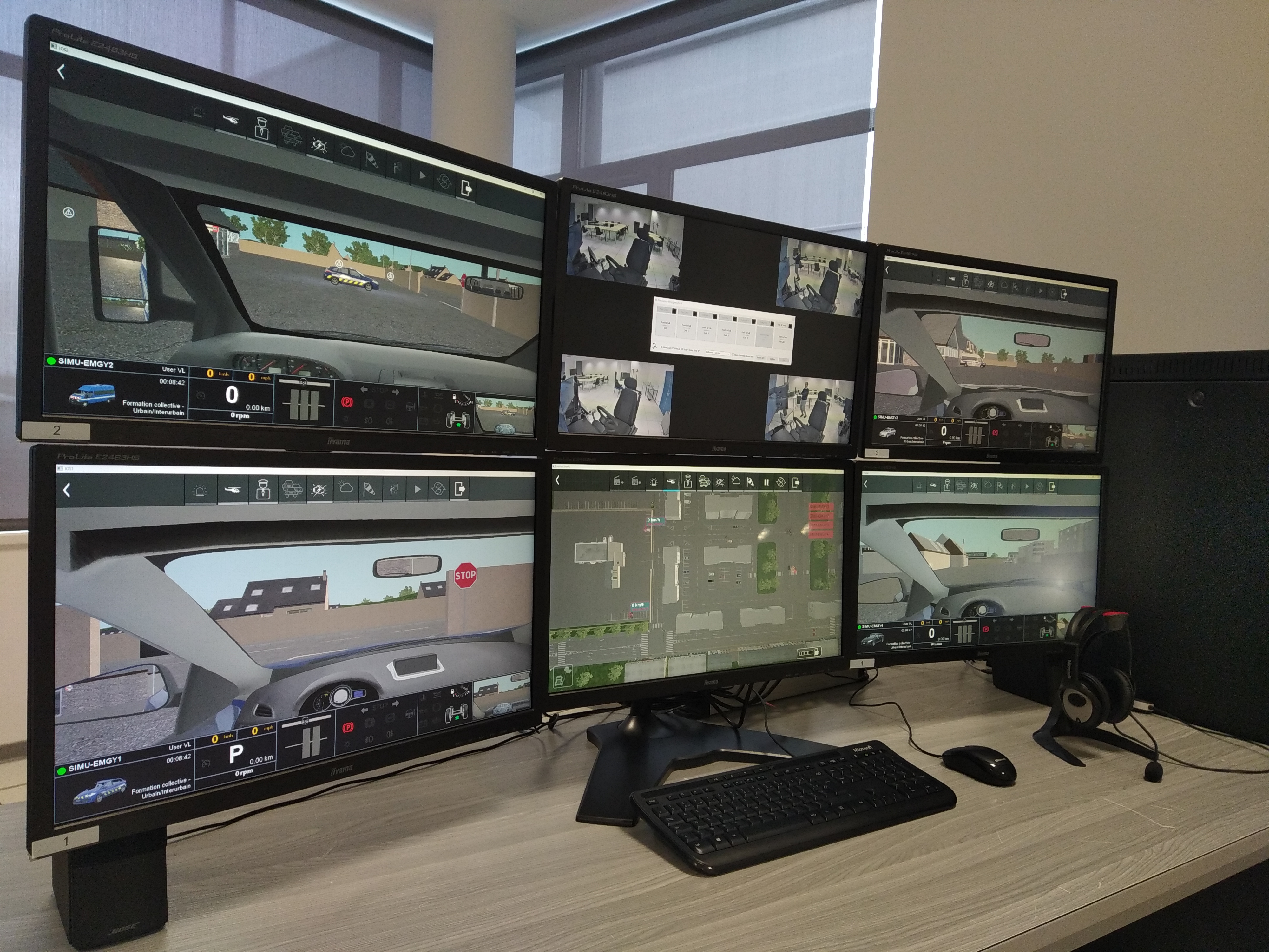 Simulator ef car police hd